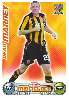 Dean Marney Hull City 2008/09 Topps Match Attax #135